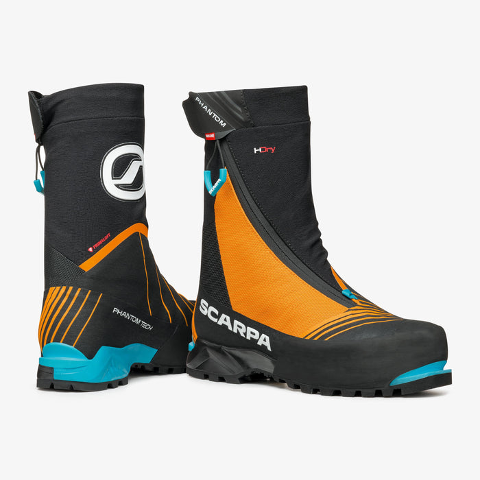 Scarpa Phantom Tech HD mountaineering boot, Black/Bright Orange, view 7