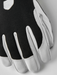 Hestra Women's Patrol Gauntlet glove in Black, palm view