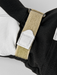 Hestra Women's Patrol Gauntlet glove in Black, cuff detail