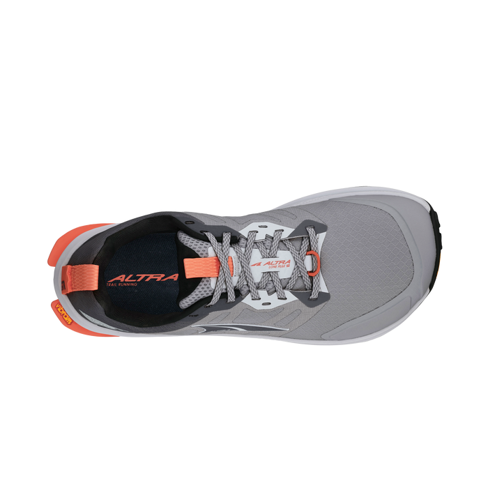 Altra Lone Peak 9+ Women's, Gray/Orange, top