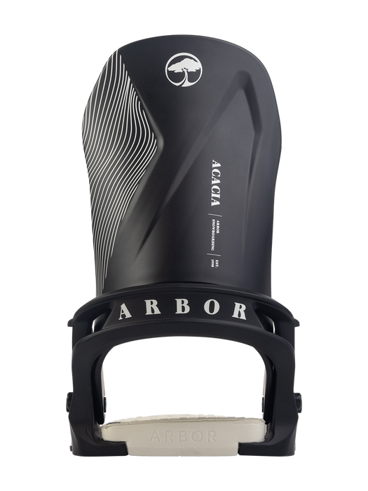 Arbor Acacia Binding Black / Marshmellow in use