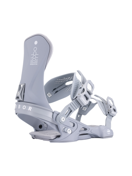 Arbor Sequoia snowboard binding, Lavender/White
