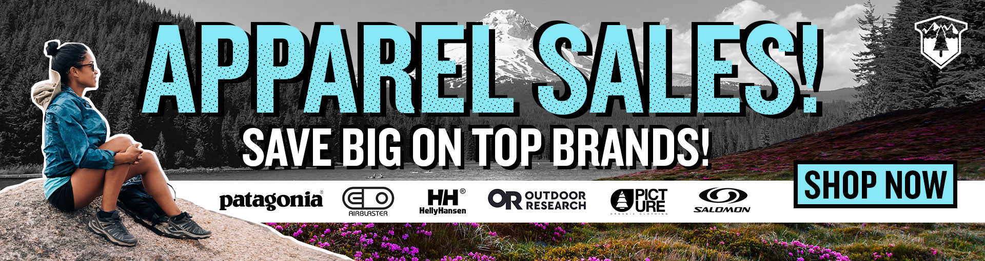 Sale apparel from your favorite outdoor brands.