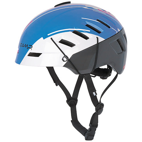 CAMP Voyager helmet, white and light blue, side