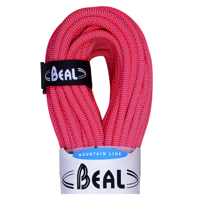 Beal Joker 9.1mm Unicore Golden Dry rope, orange, detail