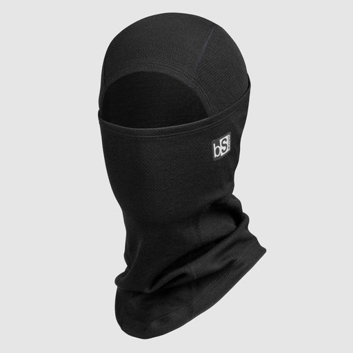 Blackstrap Merino Hood Balaclava in Black