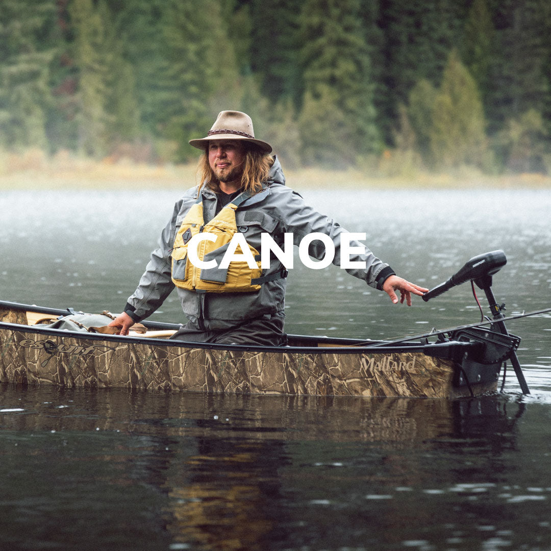 Canoe Fish Stay Fishy Next Adventure Jordan Knigge Mallard Canoe Newport Motor PFD Cold Water Trillium Lake 2024—Shop Now