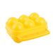 Coghlan's 6 egg carrier, open showing molded egg pockets
