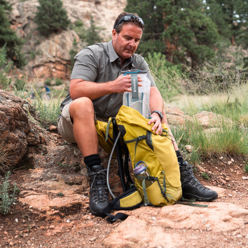 Hydrapak Contour reservoir in use