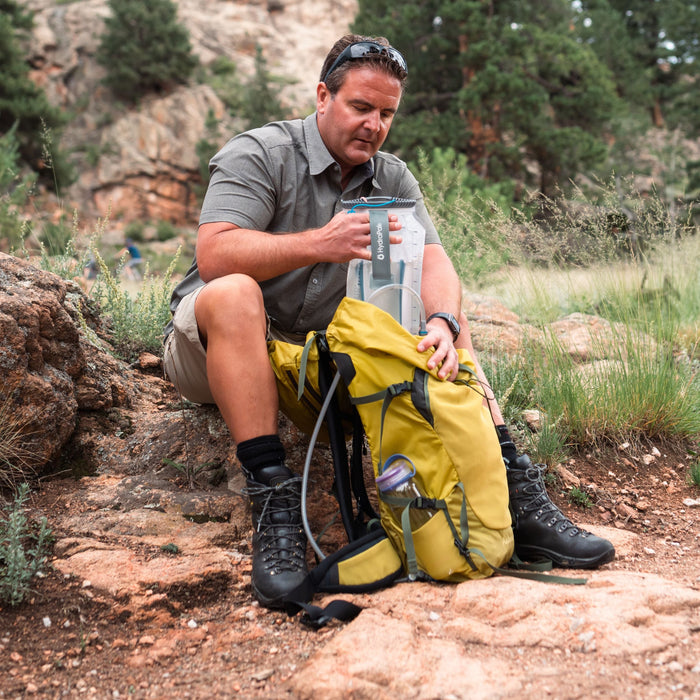 Hydrapak Contour reservoir in use