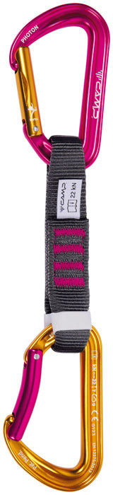 CAMP Photon Express KS Janja quickdraw 12 cm, pink and gold