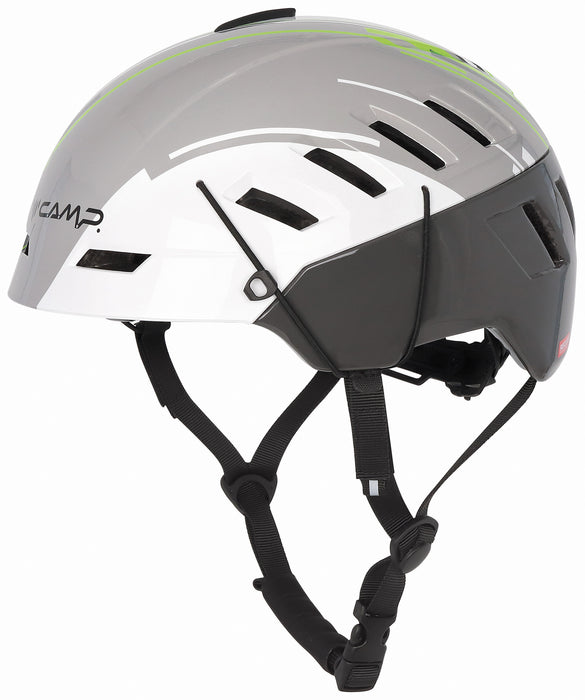 CAMP Voyager helmet, white and light grey, side