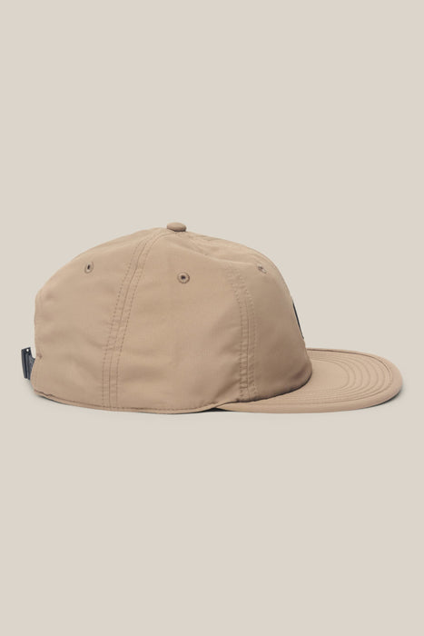 686 Low-Pro Adventure Unstructured 6 Panel Hat in Tobacco, back view