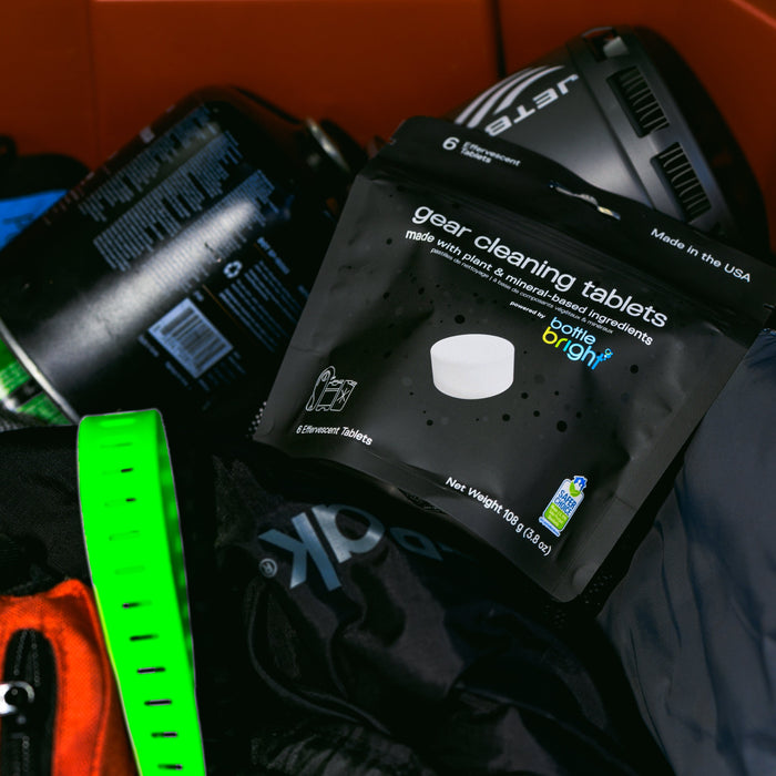 Hydrapak Gear Cleaning Tablets outdoors