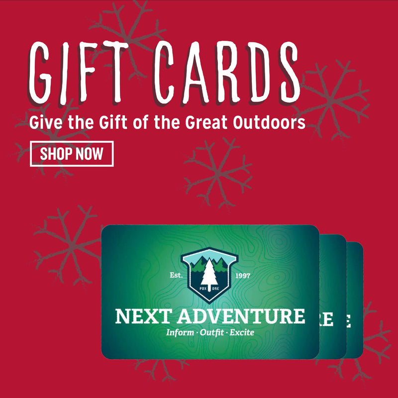 Gift Cards: Give the Gift of adventure.