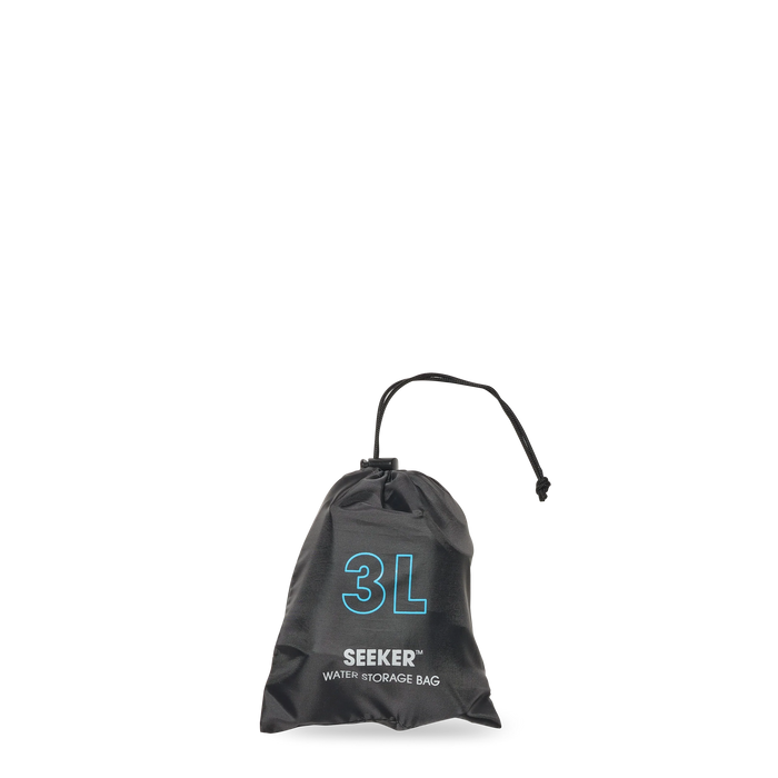 Hydrapak Seeker 3L in its storage bag