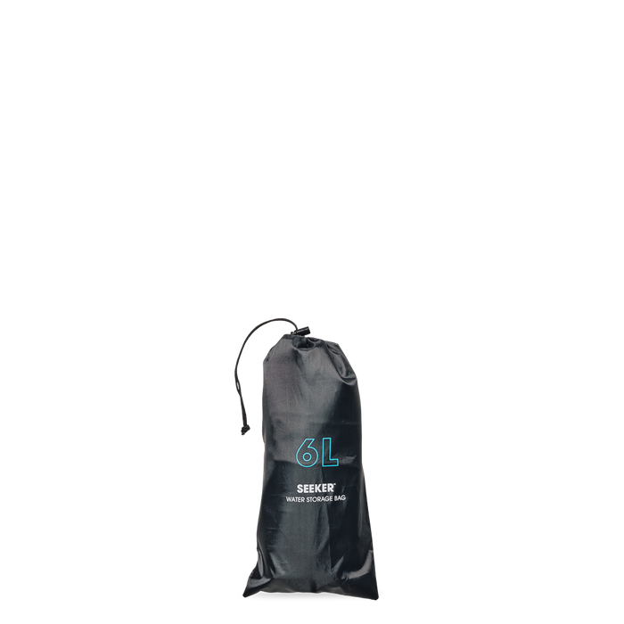 Hydrapak Seeker 6L in its stuff sack