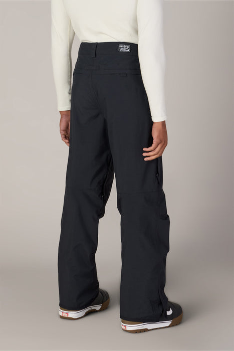 686 Men's Standard Shell Pant in Black, back view