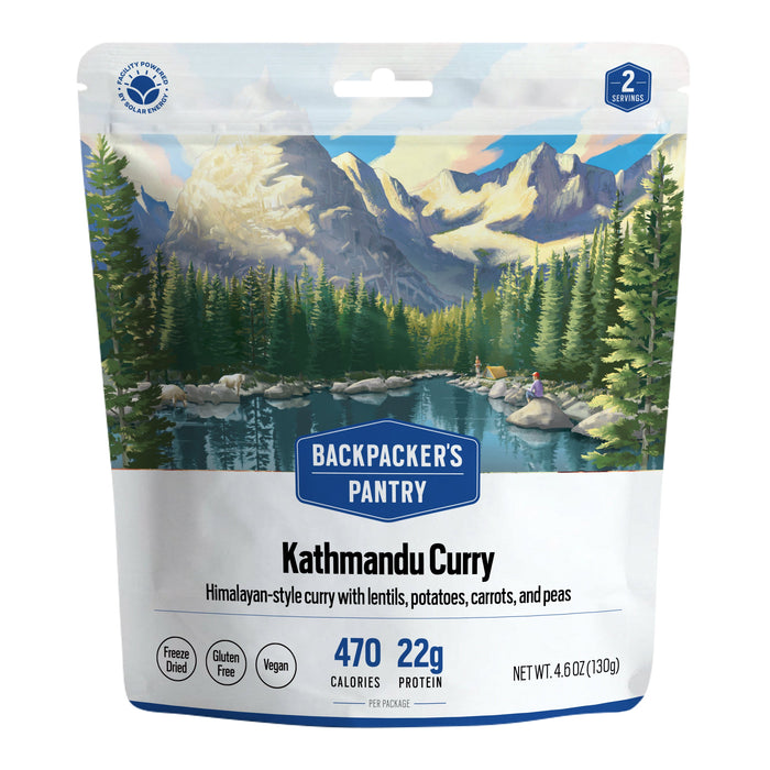 Backpacker's Pantry Kathmandu Curry pouch, front