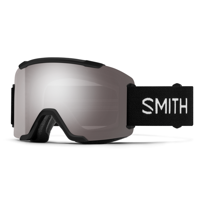 Smith Squad goggle, Black, ChromaPop Sun Platinum Mirror