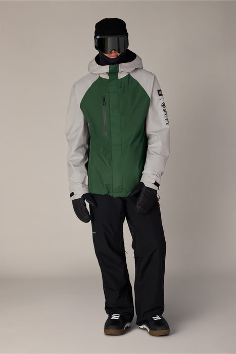 686 Men's GORE-TEX Core Shell Jacket - Light Grey Colorblock