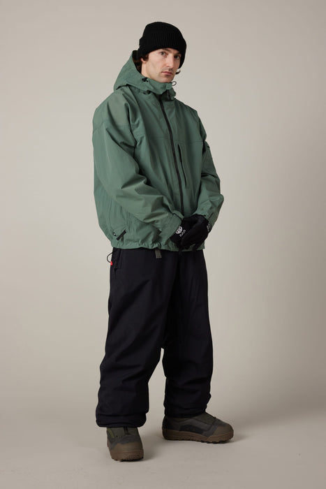 686 Dojo Shell Jacket Men's - Faded Green Crinkle