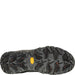 Oboz Men's Bangtail Mid Insulated Waterproof in Charcoal, bottom view with Vibram Arctic Grip outsole