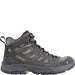 Oboz Men's Sawtooth Ascent Mid Waterproof in Charcoal, outside view