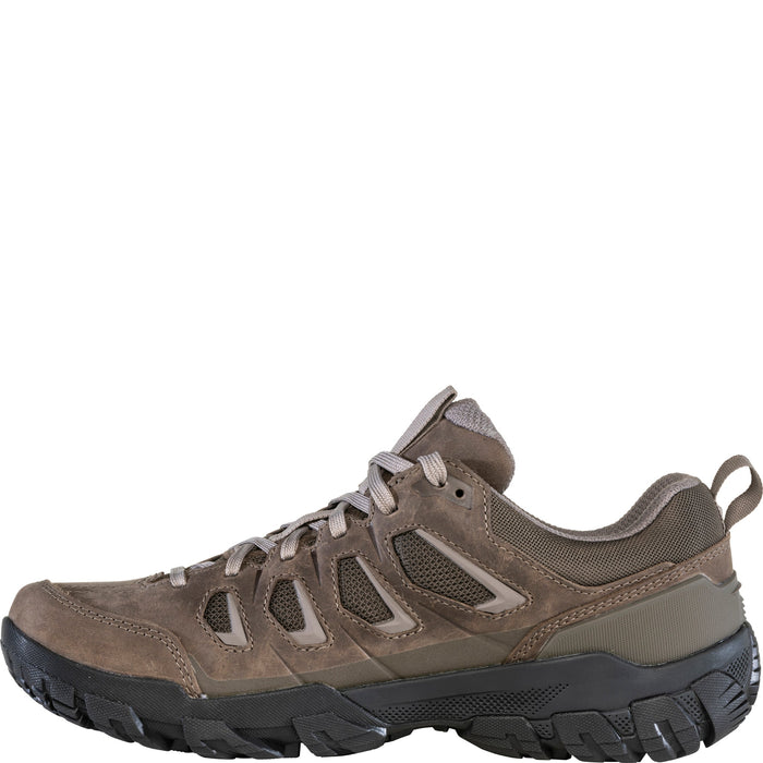 Oboz Men's Sawtooth X Low Waterproof in Classic Brown, inside view