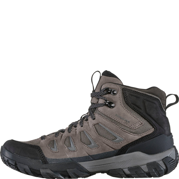 Oboz Men's Sawtooth X Mid Waterproof in Charcoal, inside view