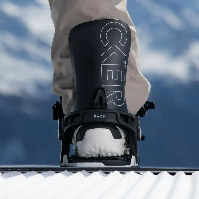 Nidecker Kaon snowboard binding 2025/26, Black