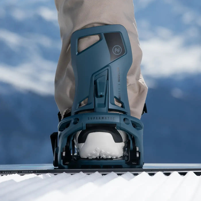 Nidecker OG Supermatic snowboard binding 2025/26, Atlantic