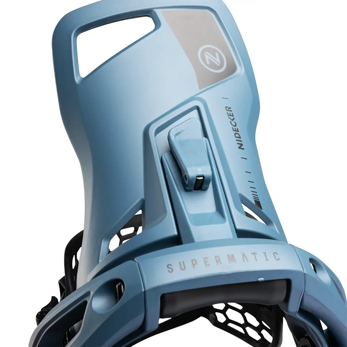 Nidecker OG Supermatic snowboard binding 2025/26, Atlantic