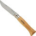 Opinel No.09 stainless steel folding knife with beechwood handle