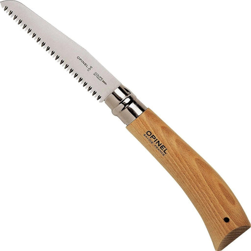 Opinel No.12 carbon steel folding saw with beechwood handle