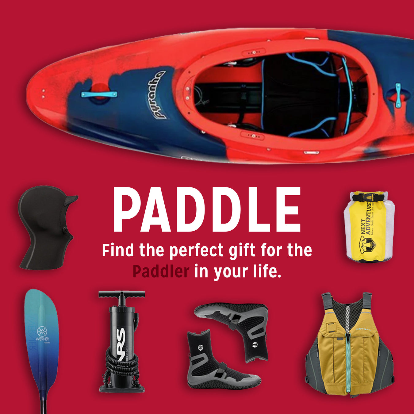 Find the perfect gift for the paddler in your life. Linked to a collection page of gifts for paddlers