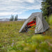 Big Agnes C Bar tent pitched in camp