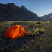 Big Agnes Copper Spur UL tent pitched in camp