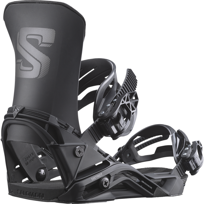 Salomon District 2027 snowboard binding in black