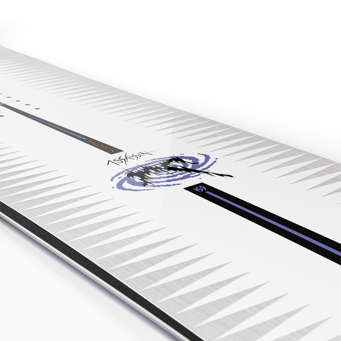 Salomon Assassin 2027 snowboard, angled view
