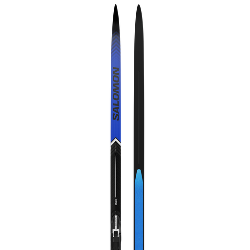 Salomon RC8+ eSKIN classic skis with Shift Classic bindings