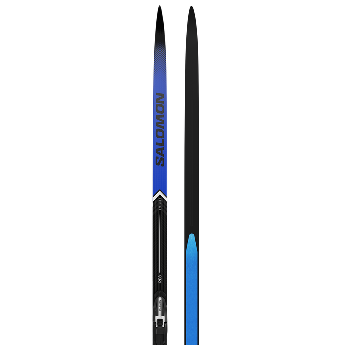 Salomon RC8+ eSKIN classic skis with Shift Classic bindings