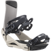 Salomon Rhythm snowboard binding in Warm Grey, highback detail