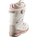 Salomon Ivy BOA SJ women's snowboard boot in Almond Milk, BOA dial detail