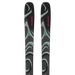 Salomon QST 100 skis, Black / Iceberg Green / Equipe Red