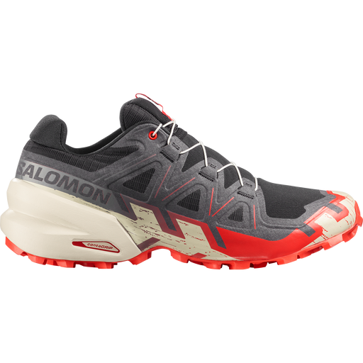 Salomon Speedcross 6 Men's, Black/Fiery Red