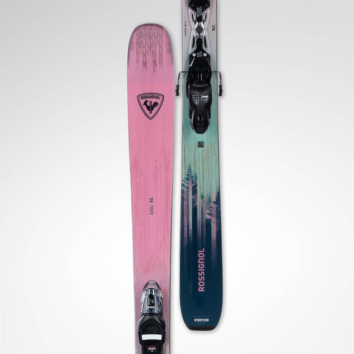 Rossignol Soul W 92 women's skis with Xpress W 11 bindings