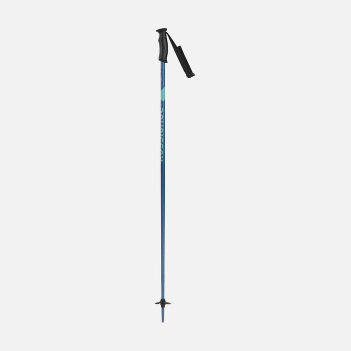 Rossignol Electra ski poles blue grip