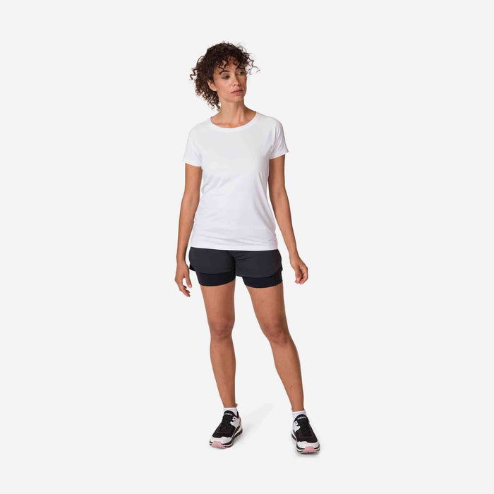 Rossignol women's Tech Tee white back