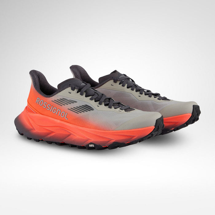Rossignol Vercors women's trail shoe neon red side